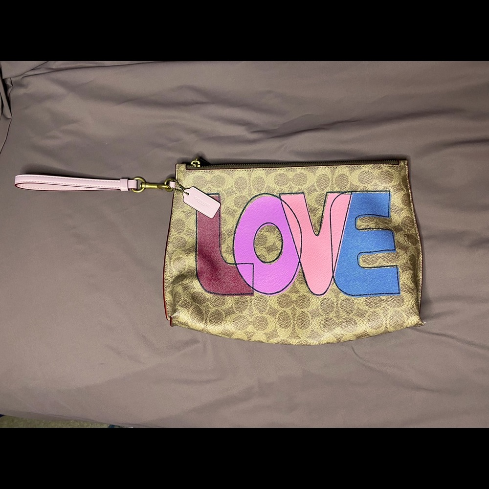 Coach Women’s LOVE Wristlet